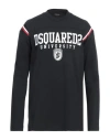 Dsquared2 Man T-shirt Black Size M Cotton, Polyester