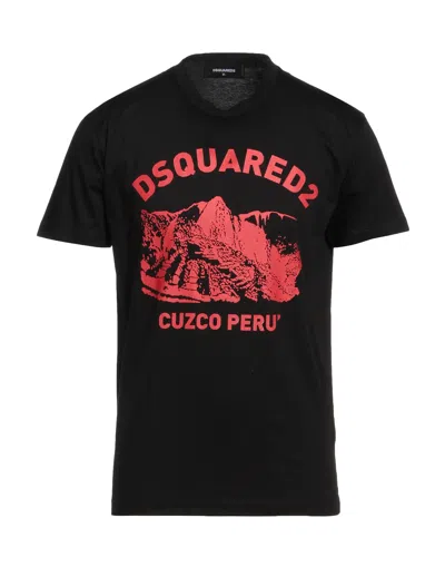Dsquared2 T-shirts In Black
