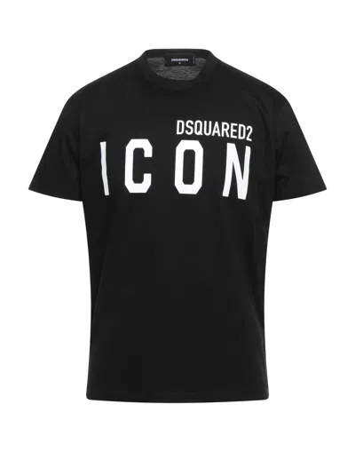 DSQUARED2 DSQUARED2 MAN T-SHIRT BLACK SIZE S COTTON,14127224FE 4