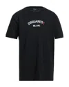 Dsquared2 Logo-print Cotton T-shirt In Black