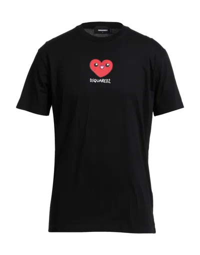 Dsquared2 T-shirts In Black
