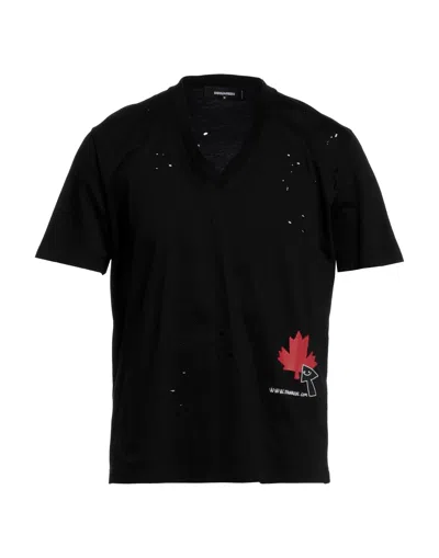 Dsquared2 T-shirts In Black