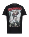Dsquared2 Printed T-shirt In Black