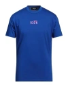 Dsquared2 Man T-shirt Bright Blue Size M Cotton