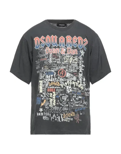 Dsquared2 T-shirts In Grey