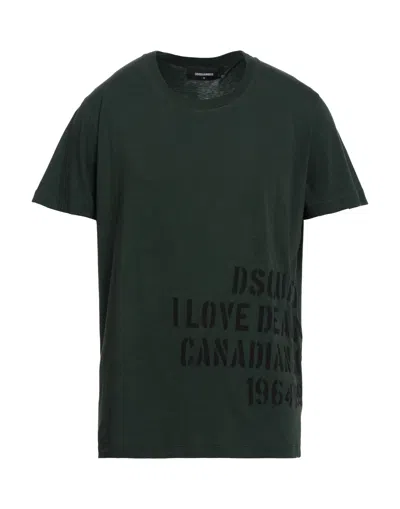 Dsquared2 T-shirts In Green