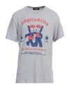 Dsquared2 Graphic Print Cool Fit T-shirt In Grey