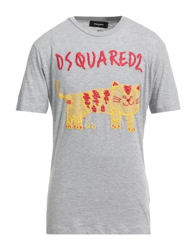Dsquared2 T-shirts In Grey