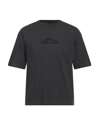 Dsquared2 Man T-shirt Lead Size S Cotton In Grey