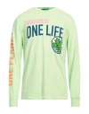 Dsquared2 Man T-shirt Light Green Size L Cotton In Green
