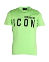 Dsquared2 Man T-shirt Light Green Size Xs Cotton