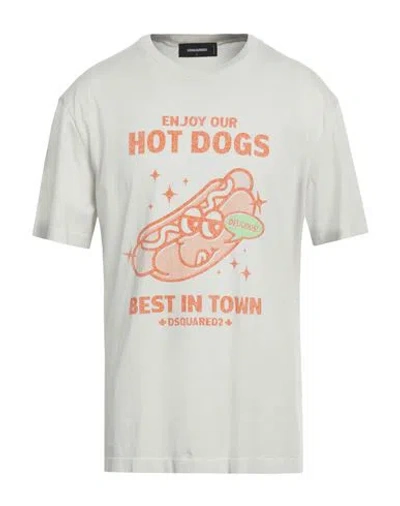 Dsquared2 Graphic-print Crew-neck T-shirt In White