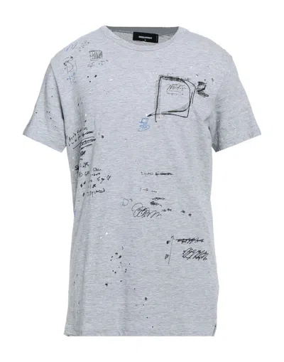 Dsquared2 T-shirts In Grey