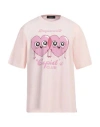 Dsquared2 Light Pink Graphic T-shirt In Pink