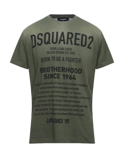 Dsquared2 T-shirts In Green