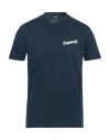 Dsquared2 Man T-shirt Navy Size L Cotton