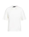 Dsquared2 Man T-shirt Off White Size L Cotton In White