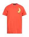 Dsquared2 T-shirts In Orange