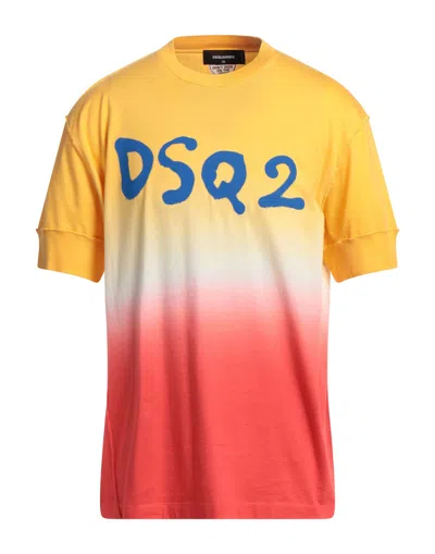 Dsquared2 T-shirts In Orange