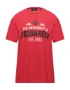 Dsquared2 T-shirts In Red