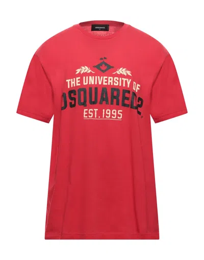Dsquared2 T-shirts In Red
