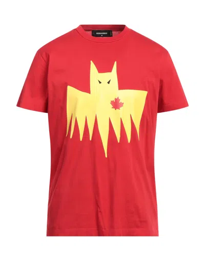 Dsquared2 T-shirts In Red