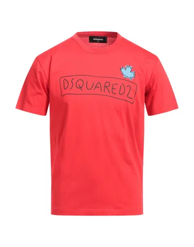 Dsquared2 T-shirts In Red