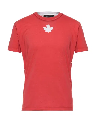 Dsquared2 T-shirts In Red