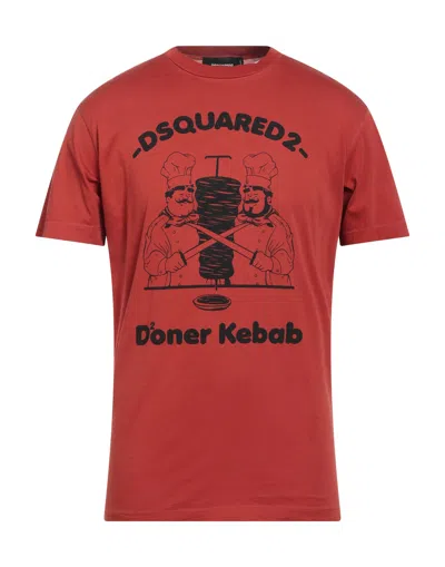 Dsquared2 T-shirts In Red