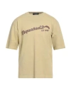Dsquared2 Man T-shirt Sand Size L Cotton, Viscose In Beige