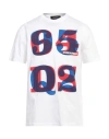 Dsquared2 Graphic-print Logo T-shirt In White