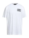 Dsquared2 Man T-shirt White Size L Cotton