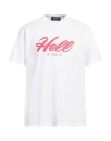 Dsquared2 Man T-shirt White Size L Cotton