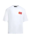 Dsquared2 Man T-shirt White Size L Cotton In White