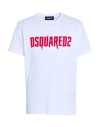 Dsquared2 Logo-print Cotton T-shirt In White
