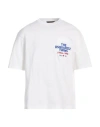 Dsquared2 Man T-shirt White Size L Cotton