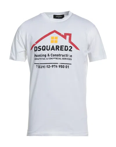 Dsquared2 T-shirts In White
