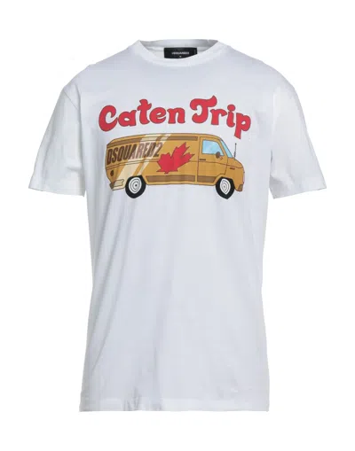 Dsquared2 T-shirts In White