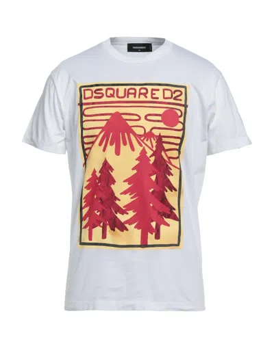 Dsquared2 T-shirts In White