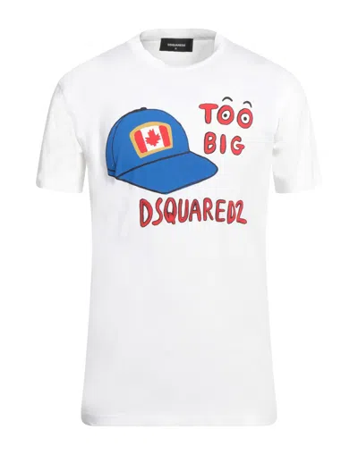 Dsquared2 T-shirts In White