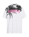 Dsquared2 Man T-shirt White Size L Cotton