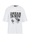Dsquared2 Man T-shirt White Size L Cotton In White