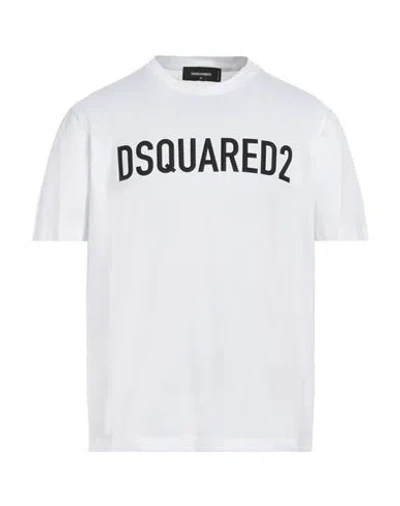 Dsquared2 Dsquared Man T-shirt In White