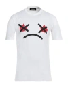 Dsquared2 Man T-shirt White Size L Cotton