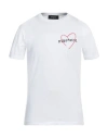 Dsquared2 Man T-shirt White Size L Cotton