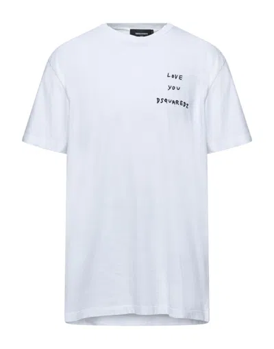 Dsquared2 T-shirts In White