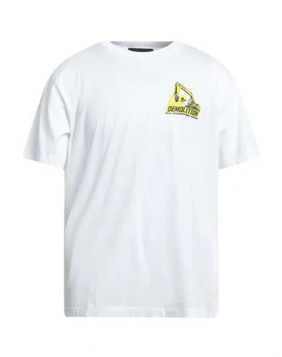 Dsquared2 Man T-shirt White Size Xxl Cotton