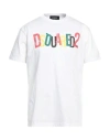 Dsquared2 Logo-print Cotton T-shirt In White