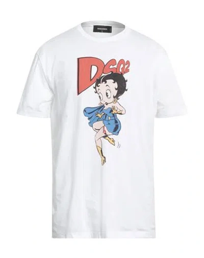 Dsquared2 T-shirt  Herren Farbe Weiss In White