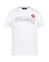 Dsquared2 T-shirts In White